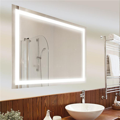 Mirror with built in light