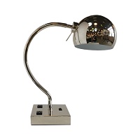 Chrome desk light