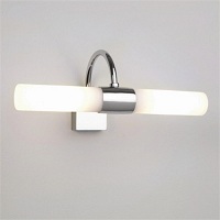 Chrome vanity light