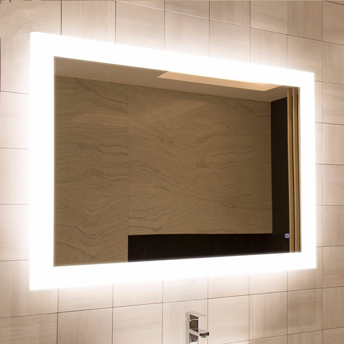 LED illuminated vanity mirror