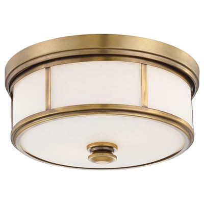 Modern gold flush mount light