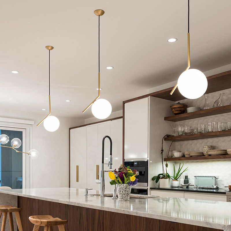 Hanging lights for kitchen islands