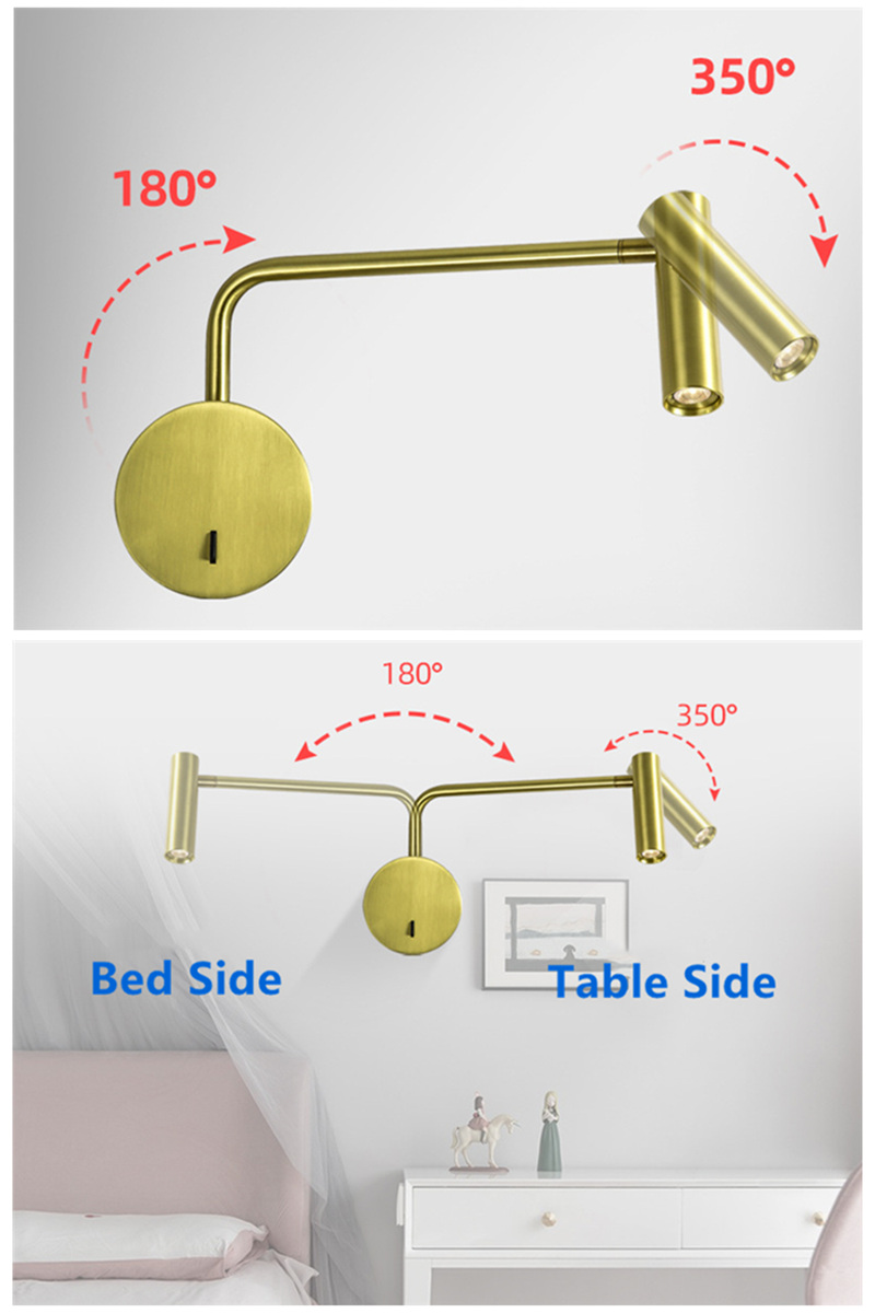 Adjustable LED Reading Light Detail