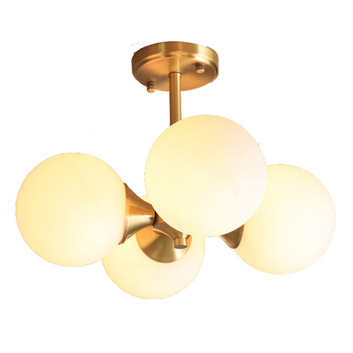 Modern semi flush lighting