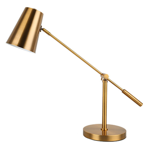 Brass table light