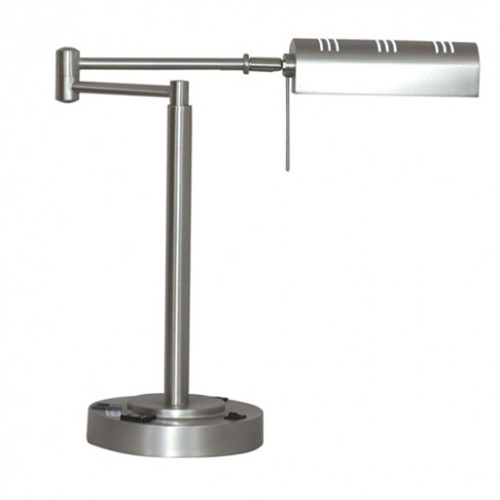Desk lamp with power outlet and USB port