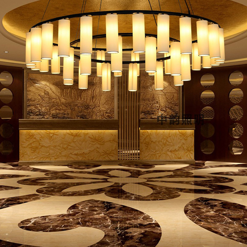 Hotel lobby lighting design