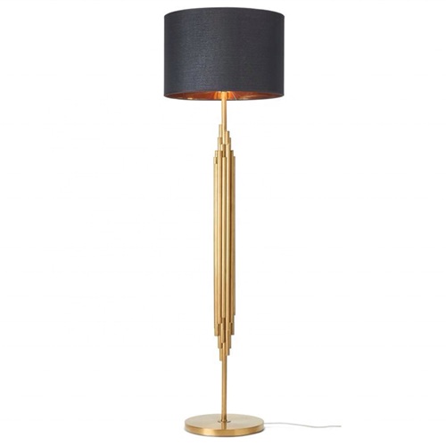 Gold floor standing lamp