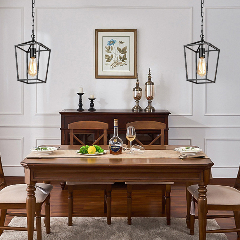 Farmhouse pendant lighting dining room