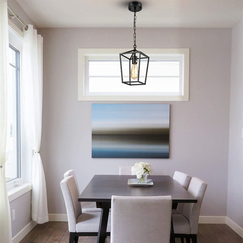 Farmhouse pendant light dining room