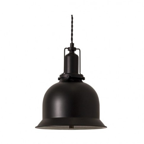 Black industrial pendant lighting