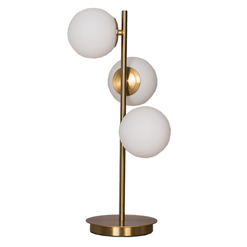 Modern 3 light table lamp