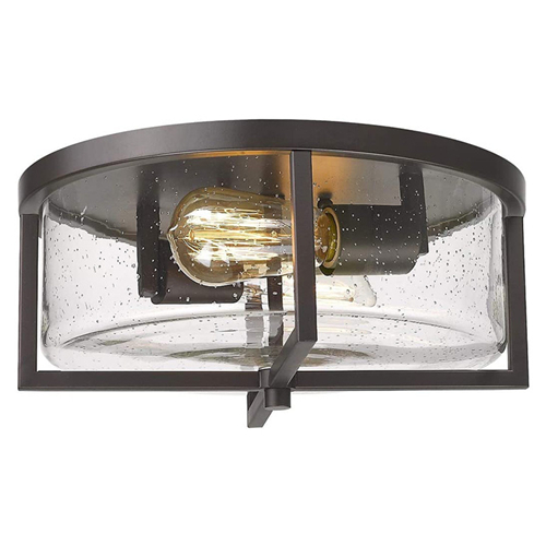 Modern farmhouse flush mount light