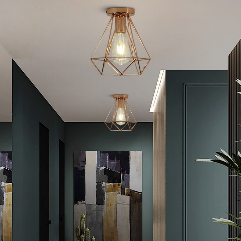 Modern flush mount hallway lighting