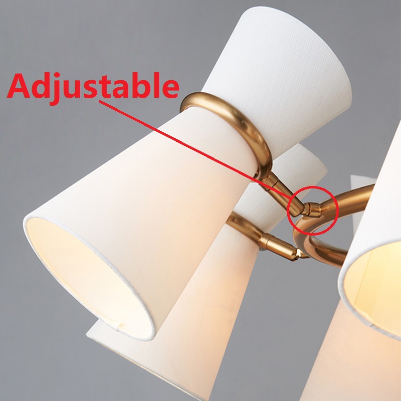 Adjustable chandelier