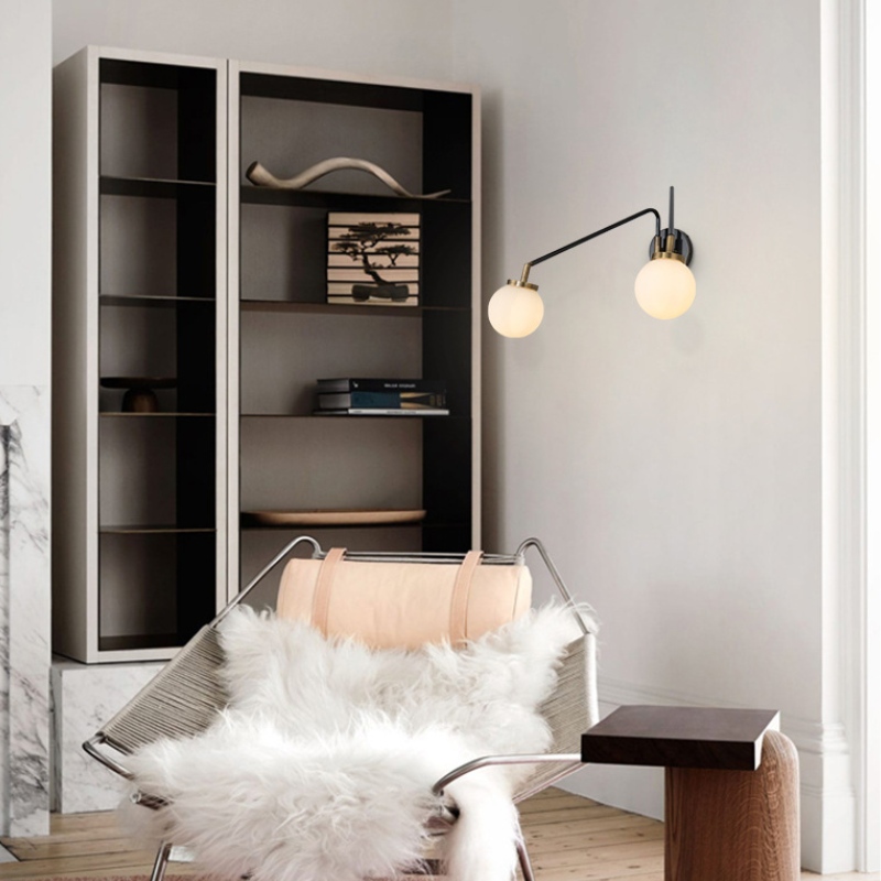 2 Arm wall sconce