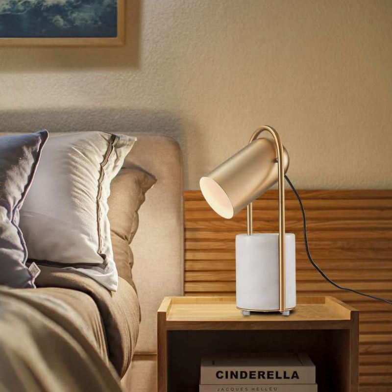 Contemporary nightstand desk lamp