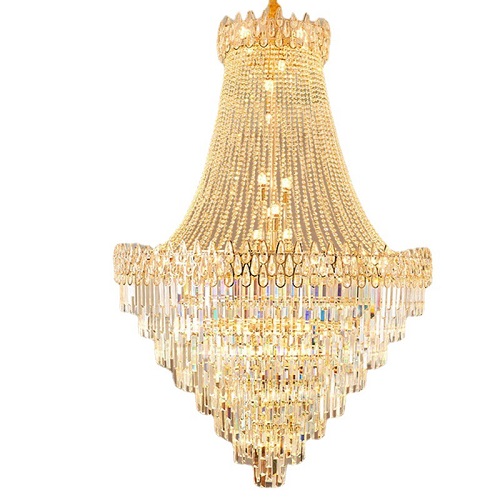 Large crystal chandelier modern