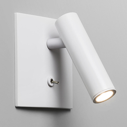 Wall LED reading lamp with switch
