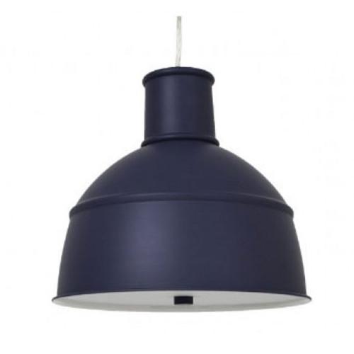 Black industrial pendant light