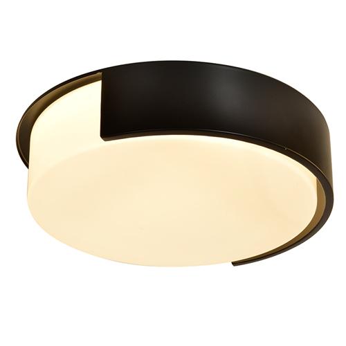 black flush mount ceiling light