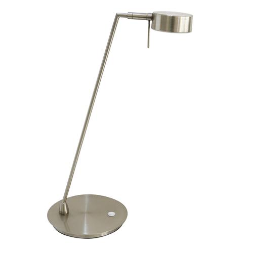 brushed nickel LED desk lamp