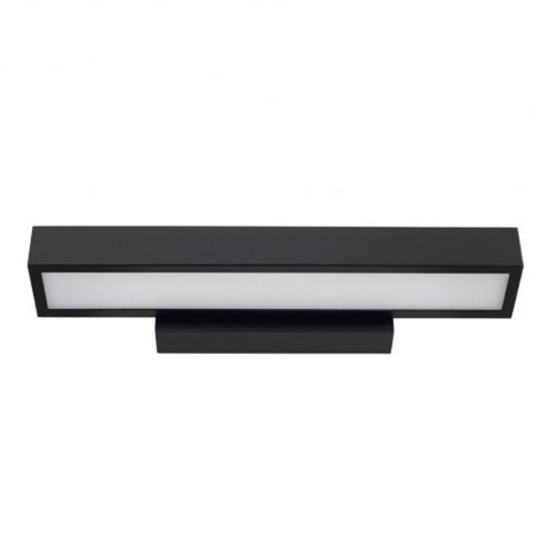 Matte black bathroom vanity light