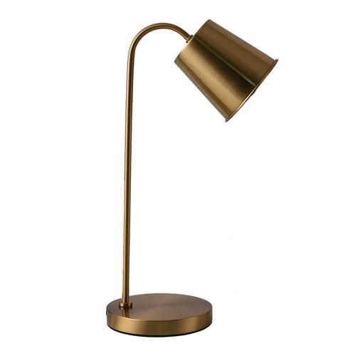 Gold desk lamp