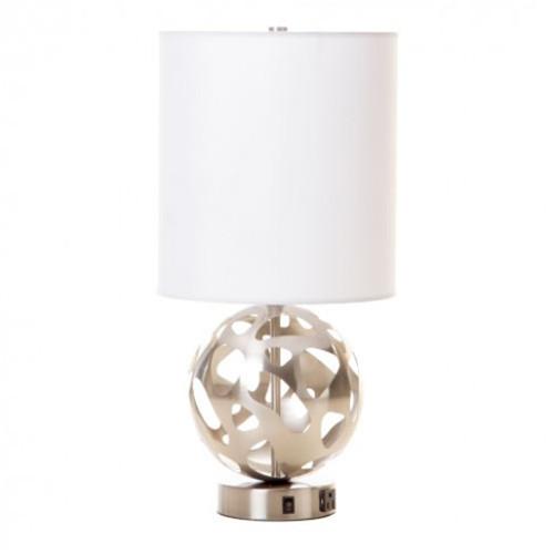 Small table lamp with shade