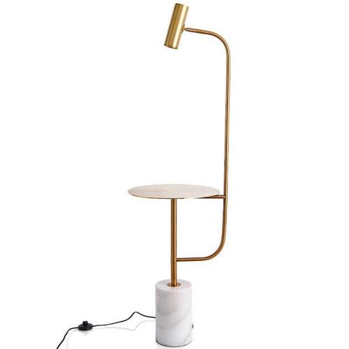 LED floor Lamp with shelf