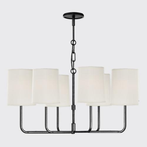 8 Light two tier chandelier