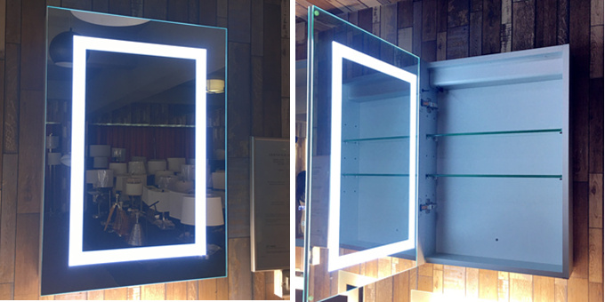 New product introduction: Illuminated LED Mirror Cabinet